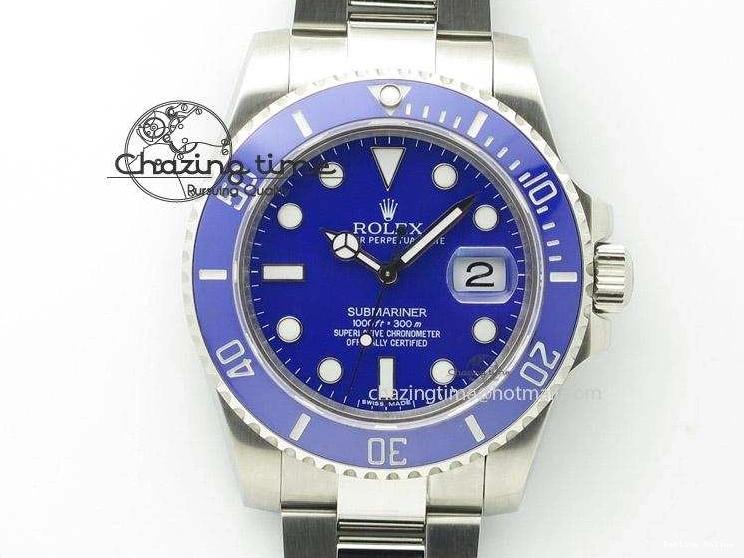 0226 SunProtective Submariner 116619 LB Blue Ceramic Bp Best Edition On SS Bracelet Miyota 9015 V 4007